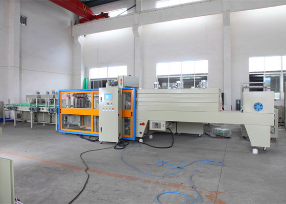PET Bottle Automated Packaging Machines 10 KW CE ISO Packing Production Line