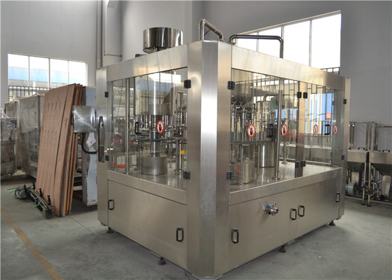 Orange Juice Machine Liquid Juice Filling Machine For Glass Bottle / PET Bottle